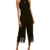 Badgley Mischka Lace-Trim Jumpsuit Women -Fashionable Womens Clothing Store 1050561574 RLLD 1