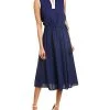 Anne Klein Colorblocked Midi Dress Women -Fashionable Womens Clothing Store 1050565328 RLLD 1