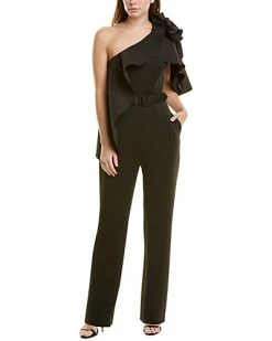 Badgley Mischka Rosette Jumpsuit Women