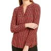 Anne Klein Pearly Dot Split Top Women 1 Anne Klein Pearly Dot Split Top Women -Fashionable Womens Clothing Store 1050698136 RLLD 1