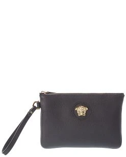 Versace Medusa Leather Clutch Women