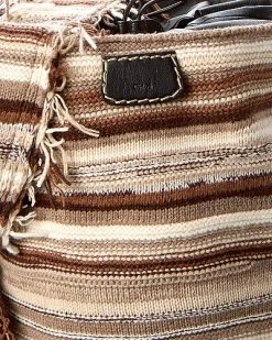 Chloé Jorge Medium Cashmere & Leather Bucket Bag Women -Fashionable Womens Clothing Store 1111142767 RLLD 3