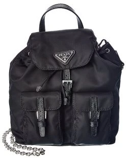 Prada Mini Vela Backpack Women