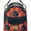 MCM Patricia Monogram Jacquard & Leather Backpack Women