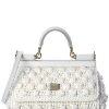 Dolce & Gabbana Sicily Small Crochet & Leather Satchel Women 2 Dolce & Gabbana Sicily Small Crochet & Leather Satchel Women -Fashionable Womens Clothing Store 1111283372 RLLD 1