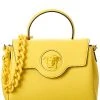 Versace La Medusa Medium Leather Satchel Women