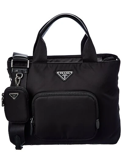 Prada Nylon Tote Women 3 Prada Nylon Tote Women