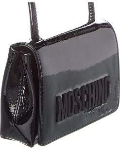 MOSCHINO Logo Patent Crossbody Women 8 MOSCHINO Logo Patent Crossbody Women -Fashionable Womens Clothing Store 1111422587 RLLD 3