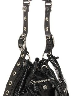 Balenciaga Le Cagole Leather Bucket Bag Women 10 Balenciaga Le Cagole Leather Bucket Bag Women -Fashionable Womens Clothing Store 1111449505 RLLD 3