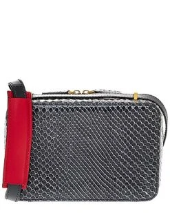 Valentino VSLING Snakeskin & Leather Crossbody Women 9 Valentino VSLING Snakeskin & Leather Crossbody Women -Fashionable Womens Clothing Store 1111449652 RLLD 2