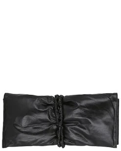 Bottega Veneta Ifold Leather Clutch Bag Women