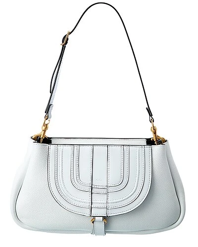 Chloé Marcie Leather Clutch Women 3 Chloé Marcie Leather Clutch Women