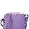 Valentino Rockstud Grainy Leather Camera Bag Women -Fashionable Womens Clothing Store 1111492580 RLLD 1