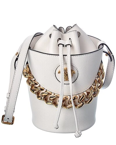 Versace La Medusa Leather Bucket Bag Women 3 Versace La Medusa Leather Bucket Bag Women