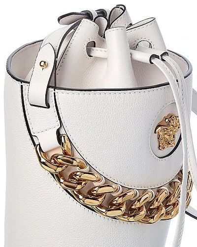Versace La Medusa Leather Bucket Bag Women 5 Versace La Medusa Leather Bucket Bag Women - Image 3