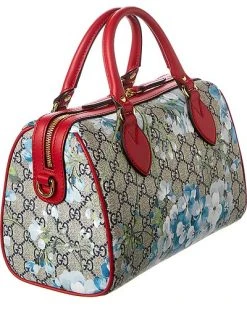 Gucci GG Blooms Supreme Canvas & Leather Satchel Women -Fashionable Womens Clothing Store 1111531342 RLLD 3