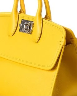 Salvatore Ferragamo Udio Small Leather Satchel Women -Fashionable Womens Clothing Store 1111800418 RLLD 3