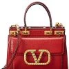 Valentino Rockstud Alcove Small Grainy Leather Satchel Women -Fashionable Womens Clothing Store 1160124762 RLLD 1