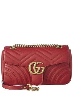 Gucci GG Marmont Small Matelasse Leather Shoulder Bag Women