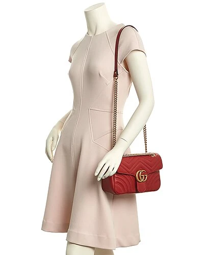 Gucci GG Marmont Small Matelasse Leather Shoulder Bag Women 5 Gucci GG Marmont Small Matelasse Leather Shoulder Bag Women - Image 3