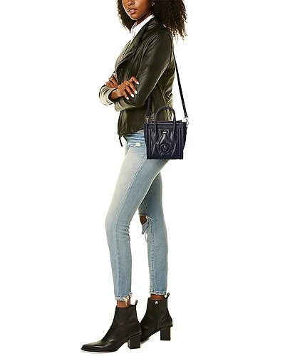 By Mario Valentino Eva D Leather & Suede Tote Women 6 By Mario Valentino Eva D Leather & Suede Tote Women - Image 4