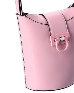 Salvatore Ferragamo Trifolio Small Leather Shoulder Bag Women 8 Salvatore Ferragamo Trifolio Small Leather Shoulder Bag Women -Fashionable Womens Clothing Store 1160192739 RLLD 3