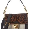 Furla Diva Mini Leather & Haircalf Shoulder Bag Women