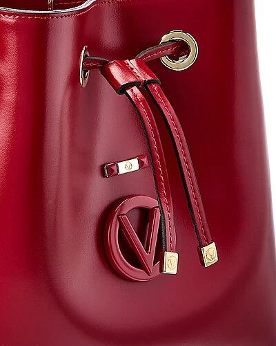 By Mario Valentino Karl Rope Guitar Leather Bucket Bag Women 6 By Mario Valentino Karl Rope Guitar Leather Bucket Bag Women - Image 4