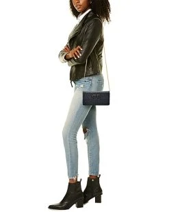 Valentino VSLING Ostrich Leather Wallet On Chain Women -Fashionable Womens Clothing Store 1160222454 RLLD 4