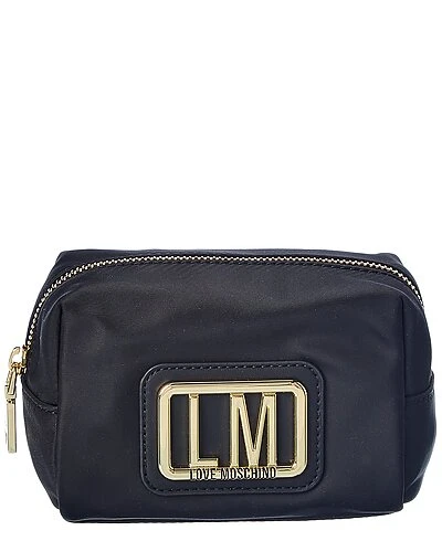 LOVE MOSCHINO Go Mini Nylon Pouch Women 3 LOVE MOSCHINO Go Mini Nylon Pouch Women