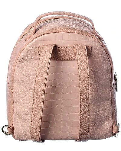 LOVE MOSCHINO Heart Croc-Embossed Backpack Women 4 LOVE MOSCHINO Heart Croc-Embossed Backpack Women - Image 2