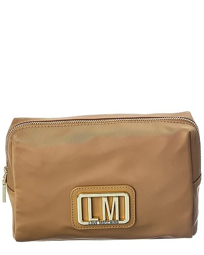 LOVE MOSCHINO Go Large Nylon Pouch Women 3 LOVE MOSCHINO Go Large Nylon Pouch Women