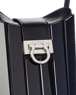 Salvatore Ferragamo Trifolio Plexy Plastic Shoulder Bag Women -Fashionable Womens Clothing Store 1160251413 RLLD 3