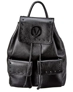 By Mario Valentino Simeon Preciosa Dollaro Leather Backpack Women