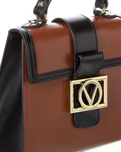 By Mario Valentino Betty V Emblem Leather Satchel Women 8 By Mario Valentino Betty V Emblem Leather Satchel Women -Fashionable Womens Clothing Store 1160291749 RLLD 3