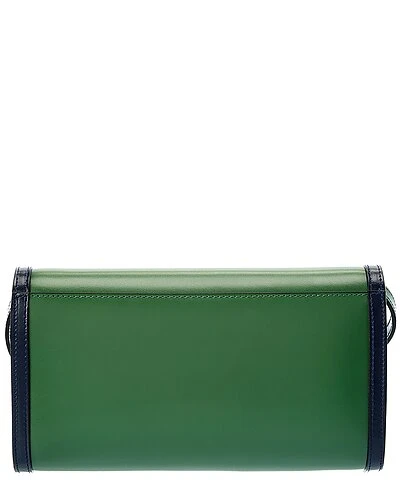 By Mario Valentino Ava V Emblem Leather Clutch Women 4 By Mario Valentino Ava V Emblem Leather Clutch Women - Image 2