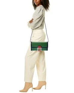 By Mario Valentino Ava V Emblem Leather Clutch Women 9 By Mario Valentino Ava V Emblem Leather Clutch Women -Fashionable Womens Clothing Store 1160306659 RLLD 4