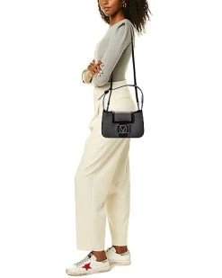 By Mario Valentino Vivien V Emblem Leather Shoulder Bag Women 9 By Mario Valentino Vivien V Emblem Leather Shoulder Bag Women -Fashionable Womens Clothing Store 1160315734 RLLD 4