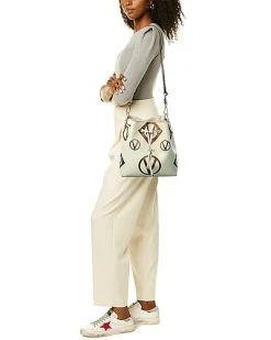 By Mario Valentino Karl Magnus Leather Bucket Bag Women -Fashionable Womens Clothing Store 1160316086 RLLD 4