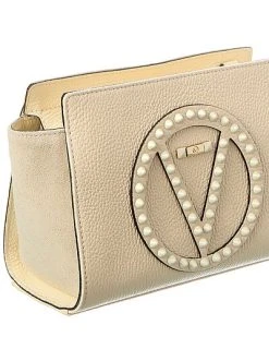 By Mario Valentino Kiki Rock Leather Shoulder Bag Women -Fashionable Womens Clothing Store 1160330250 RLLD 3