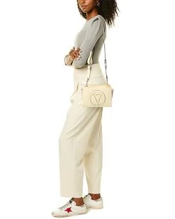 By Mario Valentino Kiki Rock Leather Shoulder Bag Women -Fashionable Womens Clothing Store 1160330250 RLLD 4