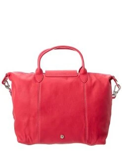 Longchamp Le Pliage Cuir Medium Leather Top Handle Tote Women 7 Longchamp Le Pliage Cuir Medium Leather Top Handle Tote Women -Fashionable Womens Clothing Store 1160357457 RLLD 2