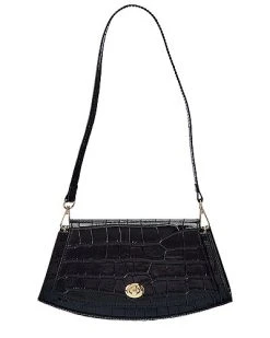 Camilee Croc-Embossed Leather Crossbody Women