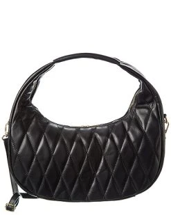 Angolene Quilted Leather Shoulder Bag Women