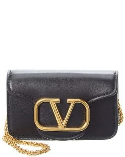 Valentino VLogo Mini Leather Shoulder Bag Women