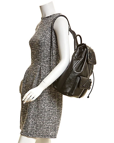 By Mario Valentino Simeon Preciosa Leather Backpack Women 5 By Mario Valentino Simeon Preciosa Leather Backpack Women - Image 3