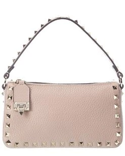 Valentino Rockstud Small Grainy Leather Crossbody Women