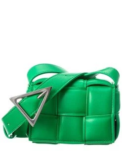 Bottega Veneta Candy Padded Cassette Leather Shoulder Bag Women