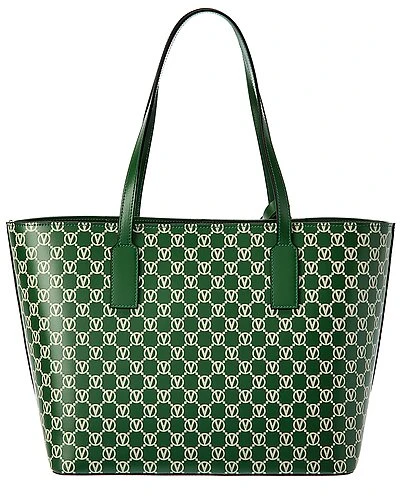 By Mario Valentino Soho Monogram Leather Tote Women 4 By Mario Valentino Soho Monogram Leather Tote Women - Image 2