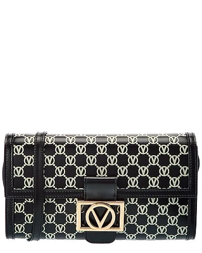By Mario Valentino Ava Monogram Leather Clutch Women 3 By Mario Valentino Ava Monogram Leather Clutch Women